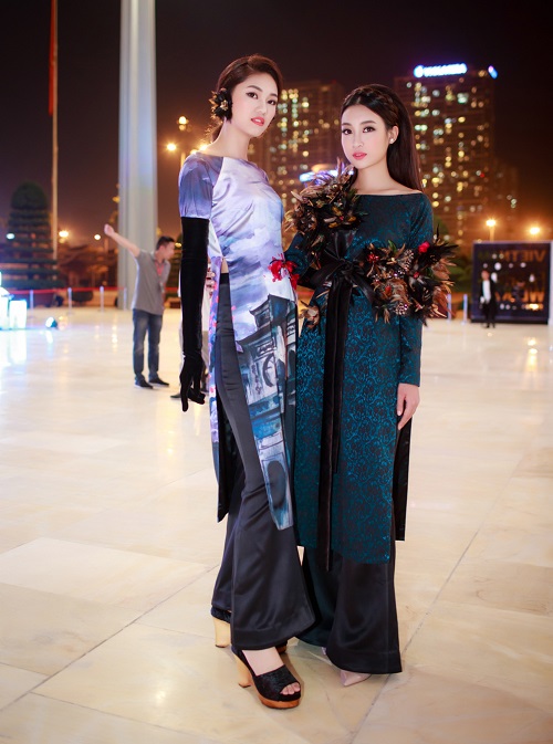 HH Giáng My, Chi Pu diện váy voan mỏng tang phô ngực đầy - 4