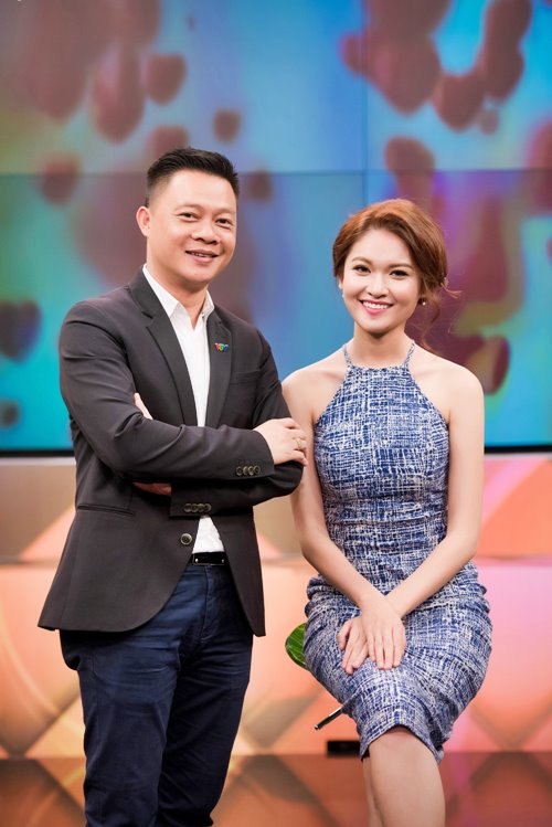 Á hậu Thùy Dung trổ tài hát tiếng Anh trên VTV - 2