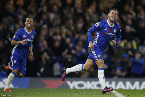 Chelsea: Hazard 10 điểm tuyệt đối, trận đấu để đời - 1