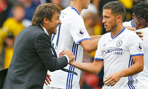 Hazard 5 bàn/4 trận: Chelsea mơ vô địch - 2