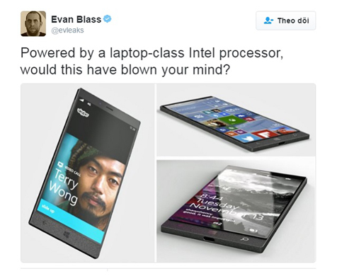 Surface Phone có vi xử lý mạnh như laptop - 1