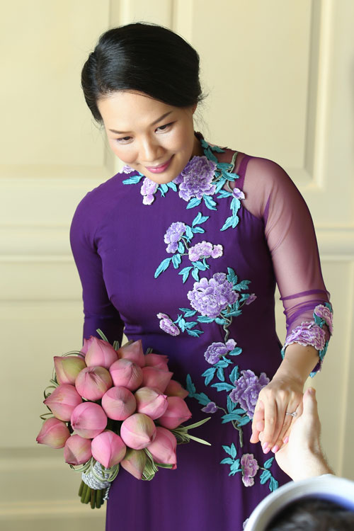 Độc đáo lễ Hằng Thuận ở chùa Vĩnh Nghiêm của cặp đôi Pháp – Việt - 2