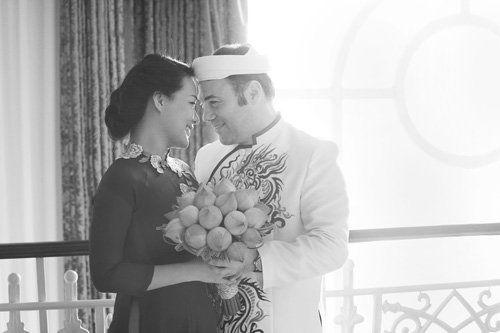 Độc đáo lễ Hằng Thuận ở chùa Vĩnh Nghiêm của cặp đôi Pháp – Việt - 3