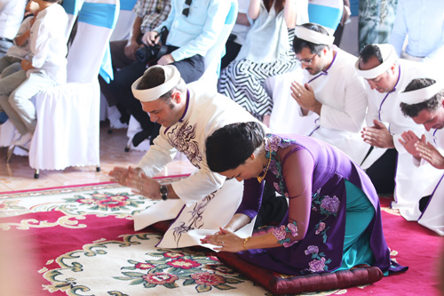 Độc đáo lễ Hằng Thuận ở chùa Vĩnh Nghiêm của cặp đôi Pháp – Việt - 8