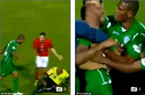 Bi kịch: Bị thẻ đỏ, cầu thủ dùng đầu húc chết trọng tài - 1