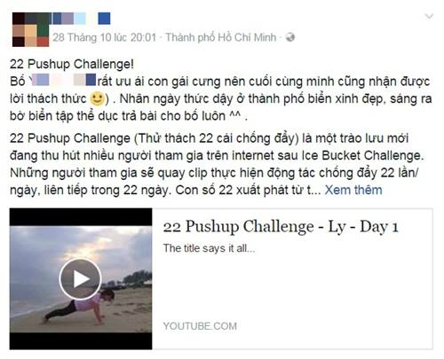Thử thách chống đẩy 22 cái gây sốt giới trẻ - 6