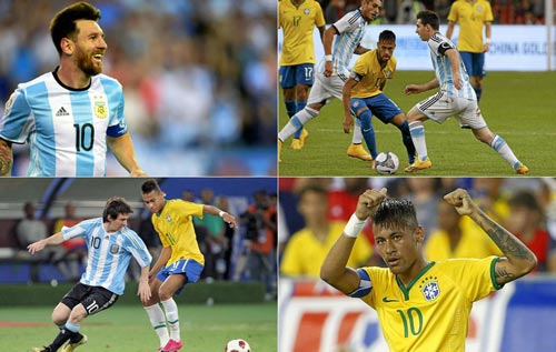 Đối đầu nhau, Neymar thường xuyên bị Messi “bắt nạt” - 1