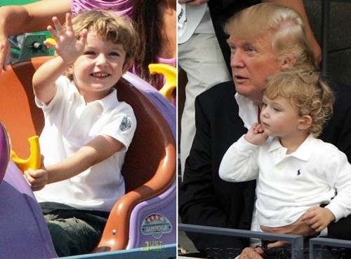Cậu út nhà Donald Trump mới 10 tuổi đã ra dáng soái ca - 6