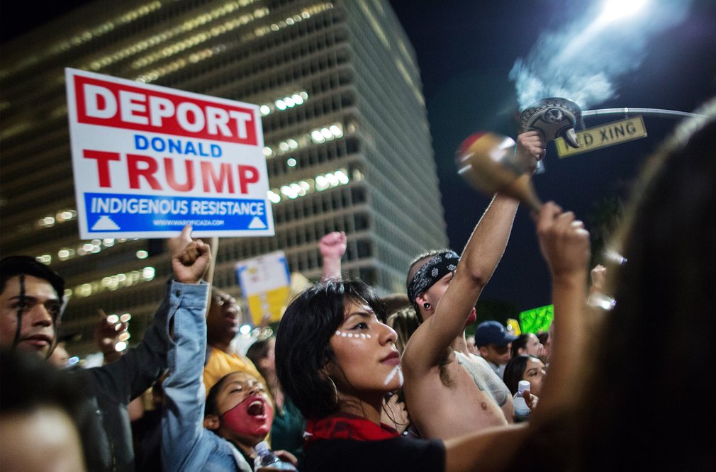 Mỹ: Làn sóng biểu tình chống Trump vẫn chưa dừng lại - 5