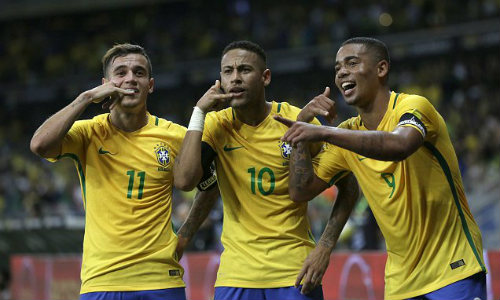 Brazil xuất hiện tam tấu mới: Tiếp bước "bộ ba R" - 1