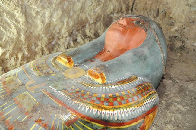 Thousand-year-old Egyptian mummy found intact - 2