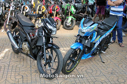 Satria F150 2016 giá 90 triệu đồng cập bến Việt Nam - 1