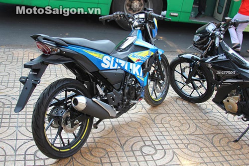 Satria F150 2016 giá 90 triệu đồng cập bến Việt Nam - 4