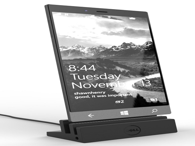 Rò rỉ ảnh tuyệt đẹp chiếc phablet Dell Stack Windows 10 - 1