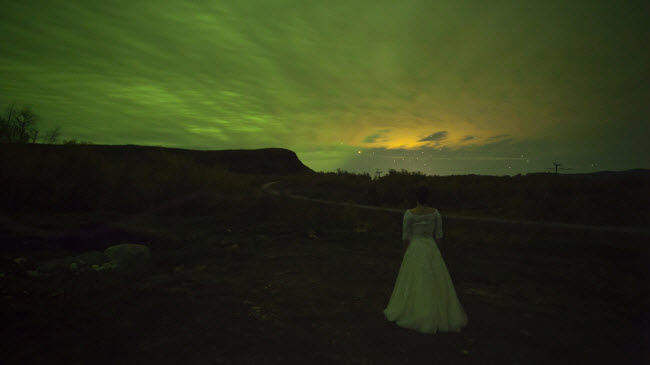 Cặp đôi đã ghi lại những khoảnh khắc ấn tượng nhất của tự nhiên, bao gồm ánh sáng bắc cực quang trong bức ảnh này.