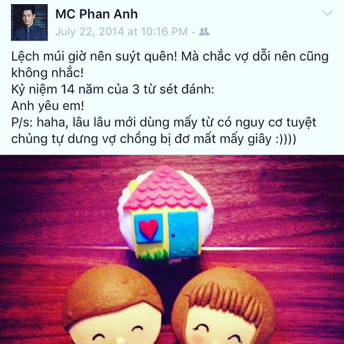 11 năm yêu, vợ chồng Phan Anh vẫn ngọt ngào như thuở còn son - 2