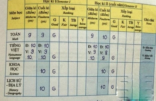 Bất ngờ với kết quả học của Phương Mỹ Chi ở trường - 4