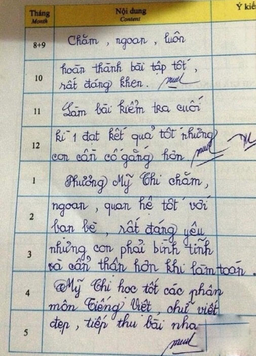 Bất ngờ với kết quả học của Phương Mỹ Chi ở trường - 5