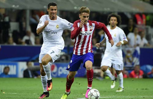 Derby Madrid: Griezmann đang hay hơn Ronaldo - 1