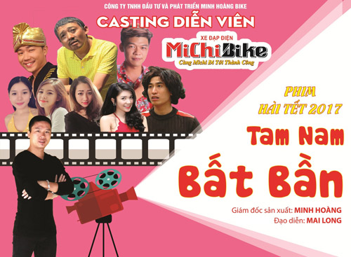 Minh Tít – Trung Ruồi tham gia casting phim hài Tết 2017 - 1