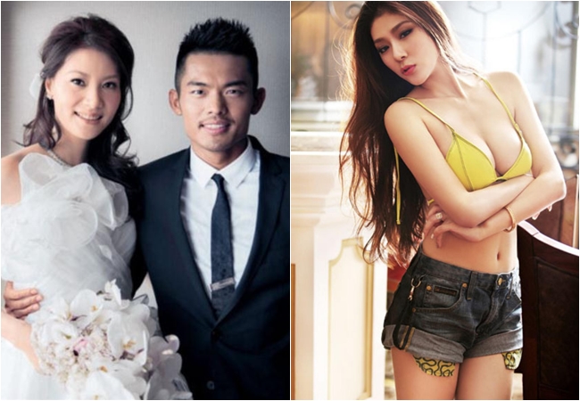 Mới đây, huyền thoại cầu lông thế giới Lin Dan vừa bị bóc mẽ vụ "vụng trụm" với bồ nhí Triệu Nhã Kỳ trong khi bà xã vừa sinh con trai đầu lòng ngày 5.11 vừa qua. Trước phản ứng dữ dội của người hâm mộ, Lin Dan đã đứng ra xin lỗi vợ và khẳng định chuyện ngoại tình là sự thật. Trong ảnh, vợ của Lin Dan là Tạ Hạnh Phương (bên trái) và bồ nhí Triệu Nhã Kỳ (phải).