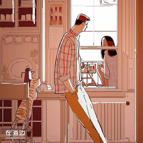 Mê mẩn với bộ tranh tình yêu "chỉ cần cảm nhận là đủ" - 2