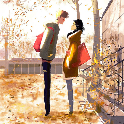 Mê mẩn với bộ tranh tình yêu "chỉ cần cảm nhận là đủ" - 12