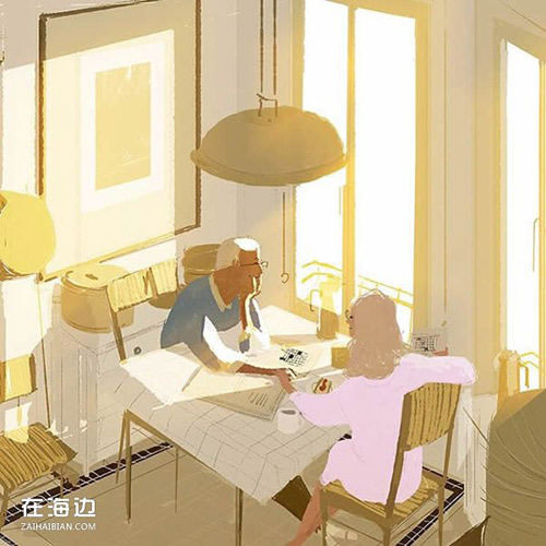 Mê mẩn với bộ tranh tình yêu "chỉ cần cảm nhận là đủ" - 14