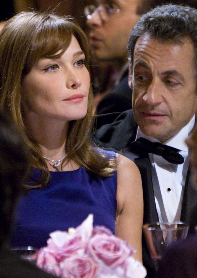Hiện nay Carla là phu nhân của cựu Tổng thống Pháp Nicholas Sarkozy