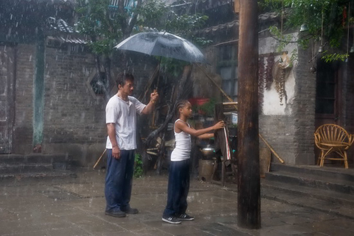 Cảm động cảnh Thành Long dạy võ trên Vạn lý trường thành - 3