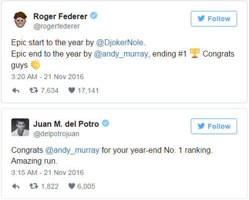 Federer & báo chí ngả mũ trước người hùng Murray - 1