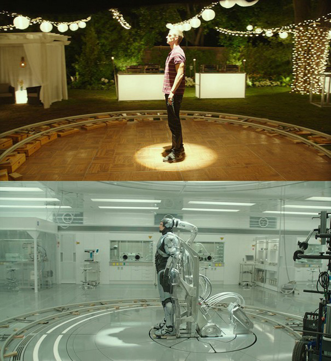 Trong phim RoboCop, trang phục cũng là một sản phẩm hoàn hảo của việc đồ họa. Khung cảnh xung quanh của một phòng thí nghiệm thực chất được tạo nên trong khâu hậu kỳ.