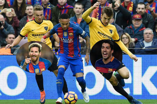 Barca: Buồn, vui cũng bởi Messi-Suarez-Neymar - 1