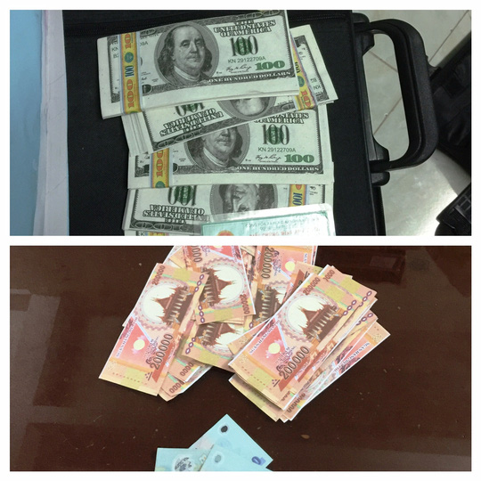 Đang lừa đổi tiền…âm phủ lấy tiền thật, gặp công an - 2