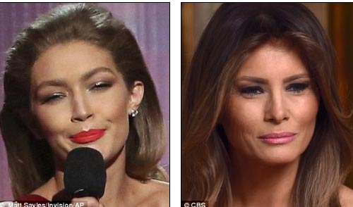 Gigi Hadid bị la ó vì giễu cợt vợ đẹp của Donald Trump - 3