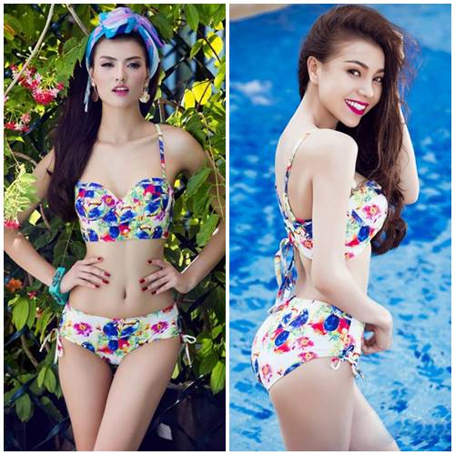 Loạt mỹ nhân sexy nhất nhì Vbiz bị &#34;đụng hàng&#34; áo tắm - 4
