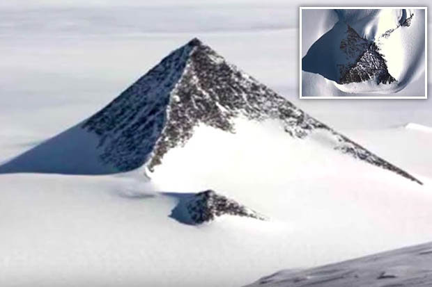 Giới khoa học sửng sốt với “kim tự tháp tuyết” ở Nam Cực - 1