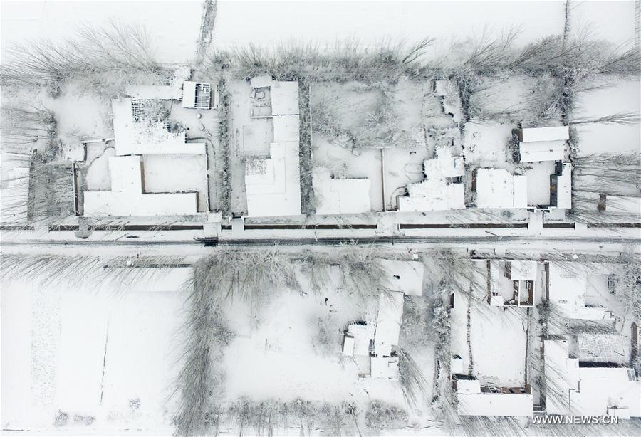 Tuyết đầu mùa phủ trắng Trung Quốc - 5