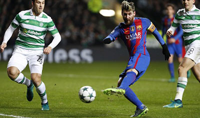 Chi tiết Celtic - Barcelona: Messi bỏ lỡ hat-trick (KT) - 3