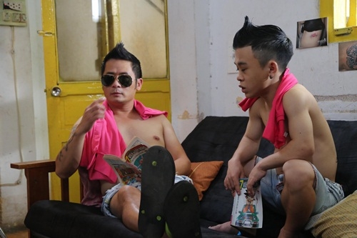 Bằng Kiều kể khổ khi phải "xăm hình" để đóng phim - 2