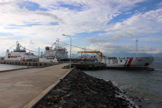 Chiêm ngưỡng 2 tàu cảnh sát biển hiện đại ở Khánh Hòa - 1