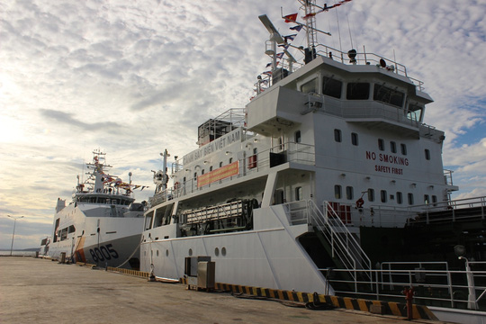 Chiêm ngưỡng 2 tàu cảnh sát biển hiện đại ở Khánh Hòa - 4