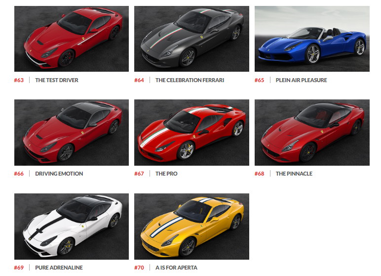 Ngắm hình ảnh 70 mẫu xe Ferrari đặc biệt - 12