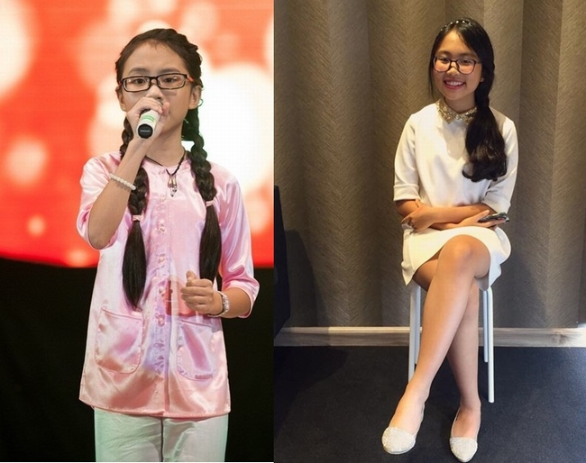 Phương Mỹ Chi đoạt ngôi Á quân The Voice Kids 2013 với ngoại hình gầy gò. Tuy nhiên chỉ sau 3 năm, ở tuổi 13, "cô bé dân ca" đã lột xác thành một thiếu nữ phổng phao, trưởng thành.