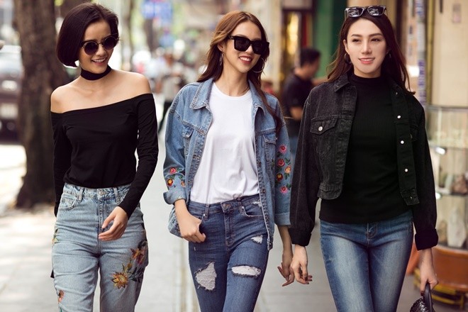 Ngút mắt ngắm style dạo phố của dàn chân dài The Face - 14