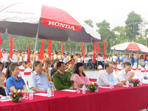 “Chiến dịch ATGT cùng Honda Việt Nam” tại tỉnh Vĩnh Phúc - 1