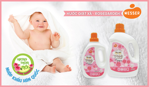 Hương thơm giặt xả mới Rosegarden của Wesser chính thức có mặt trên thị trường - 1