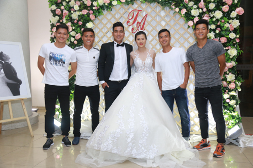 Sao bóng đá tấp nập dự tiệc cưới DJ bốc lửa và cựu tiền đạo Việt Thắng - 6