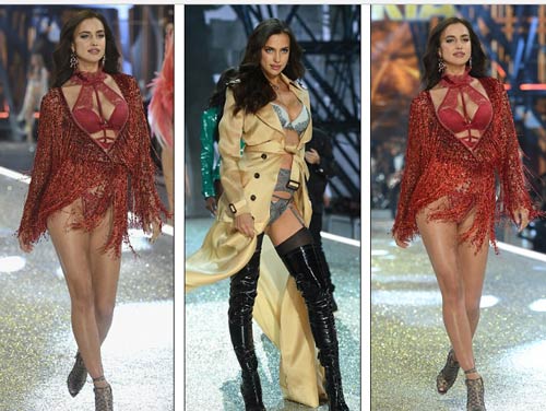 Irina Shayk mang bầu vẫn siêu gợi cảm diễn nội y? - 4