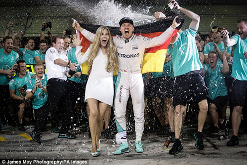 Sốc: Tân vương đua xe F1 Rosberg tuyên bố giải nghệ - 1